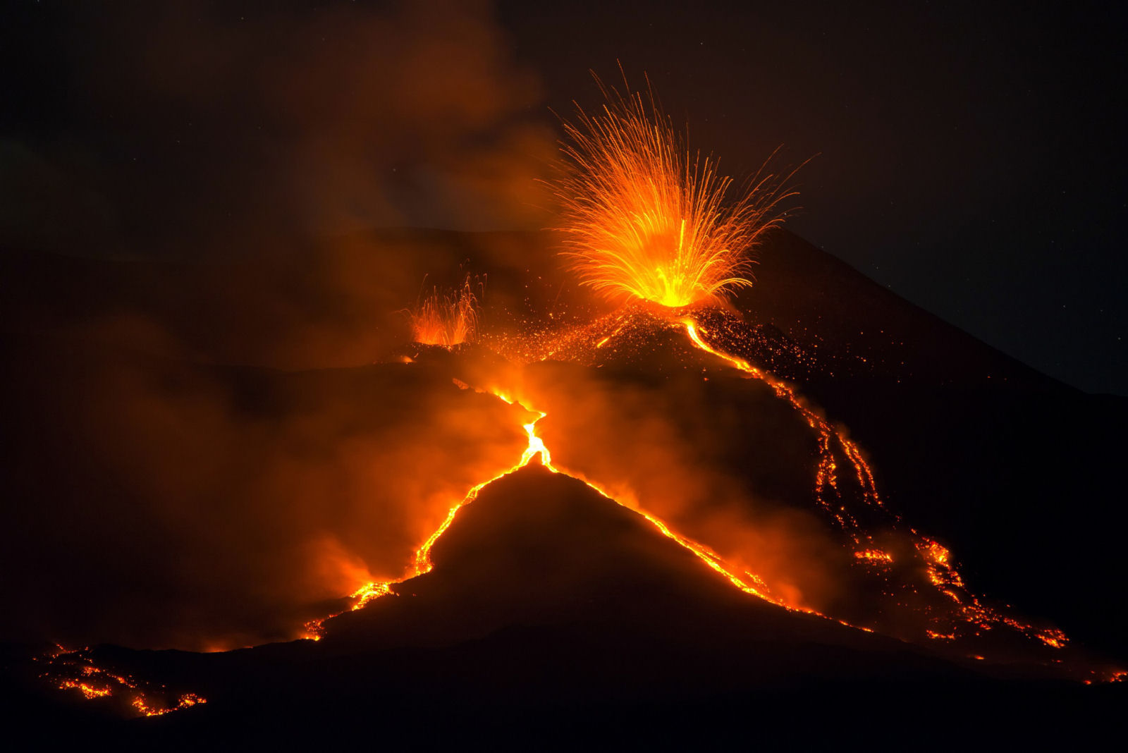 Etna meio nervoso