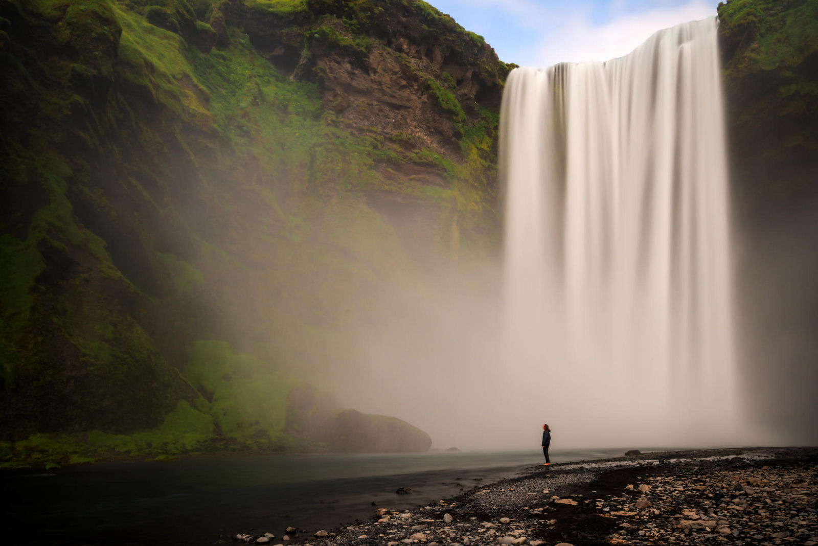 Me natureza em Skgafoss