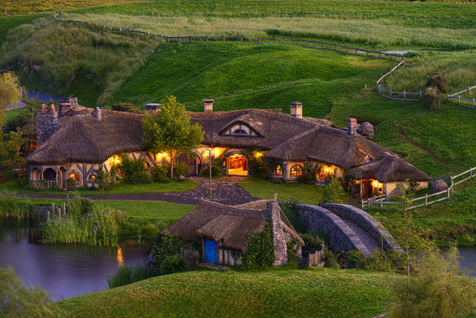 Hobbiton  um lugar real na Nova Zelndia