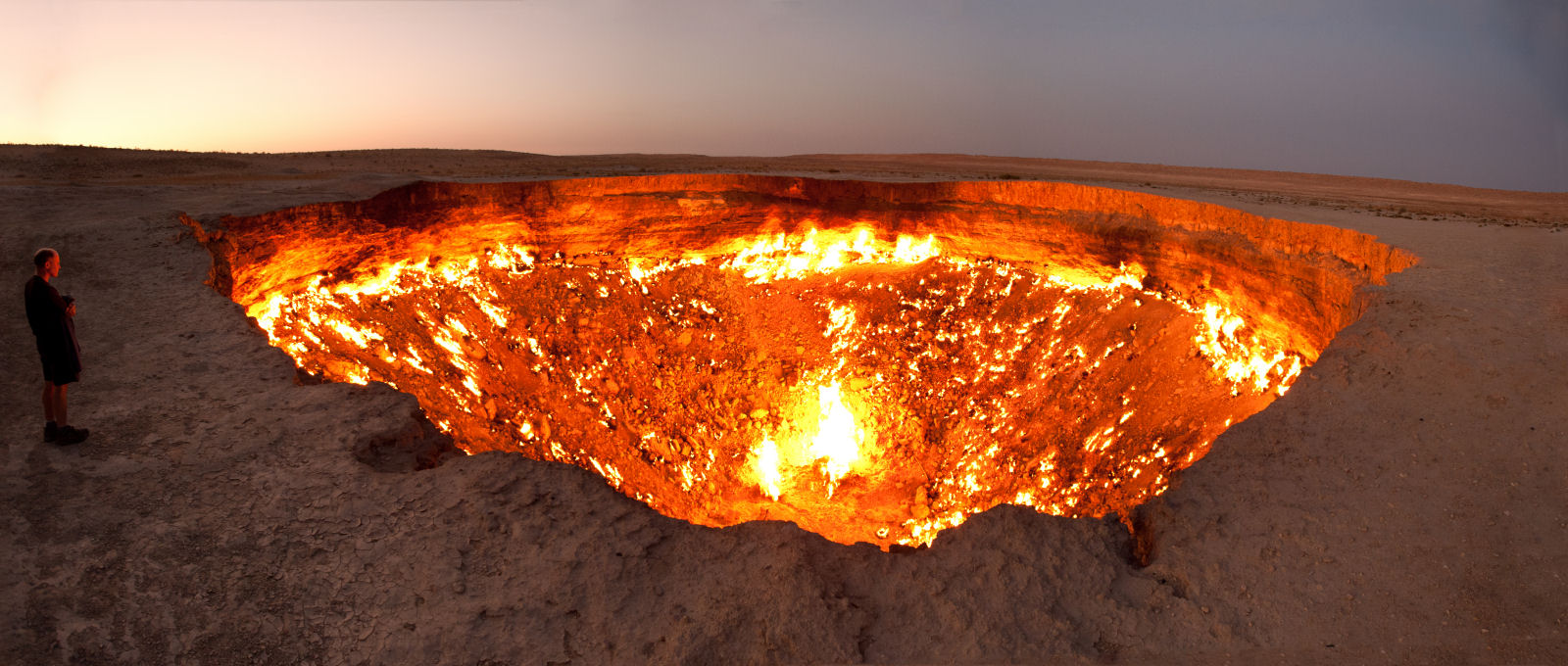 Porta para o Inferno no Turcomenistão