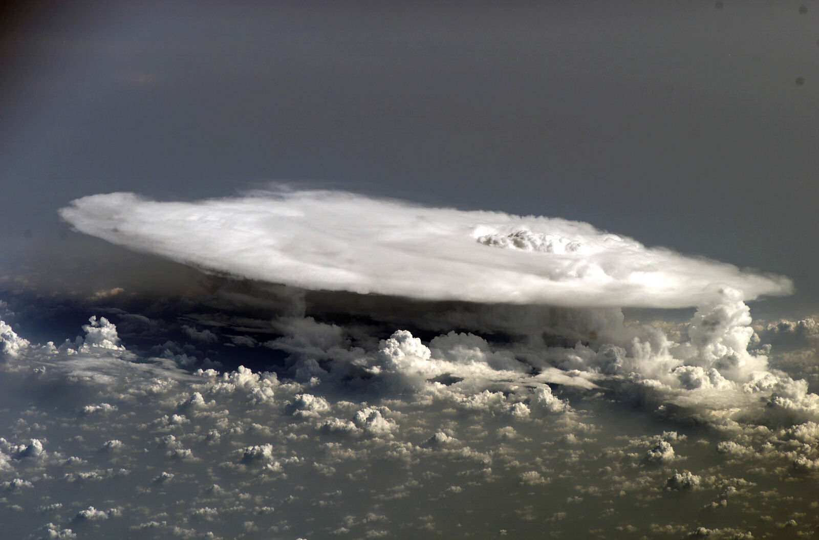 Nuvem Cumulonimbus sobre a frica