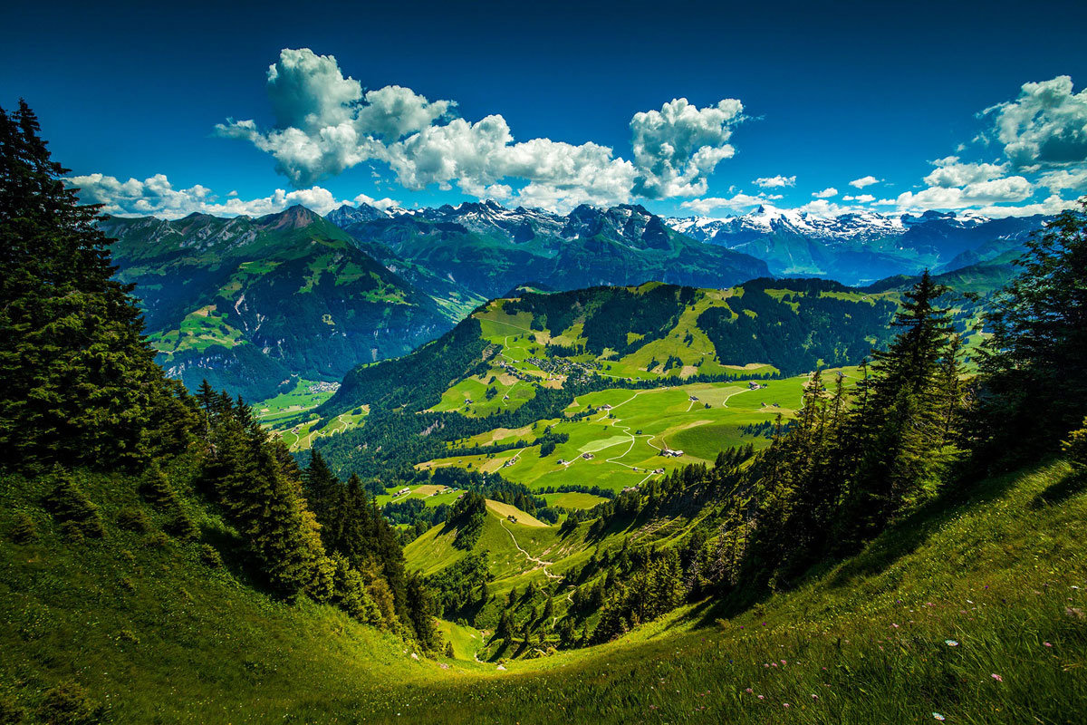 Foto do dia: No topo do Stanserhorn nos Alpes suos
