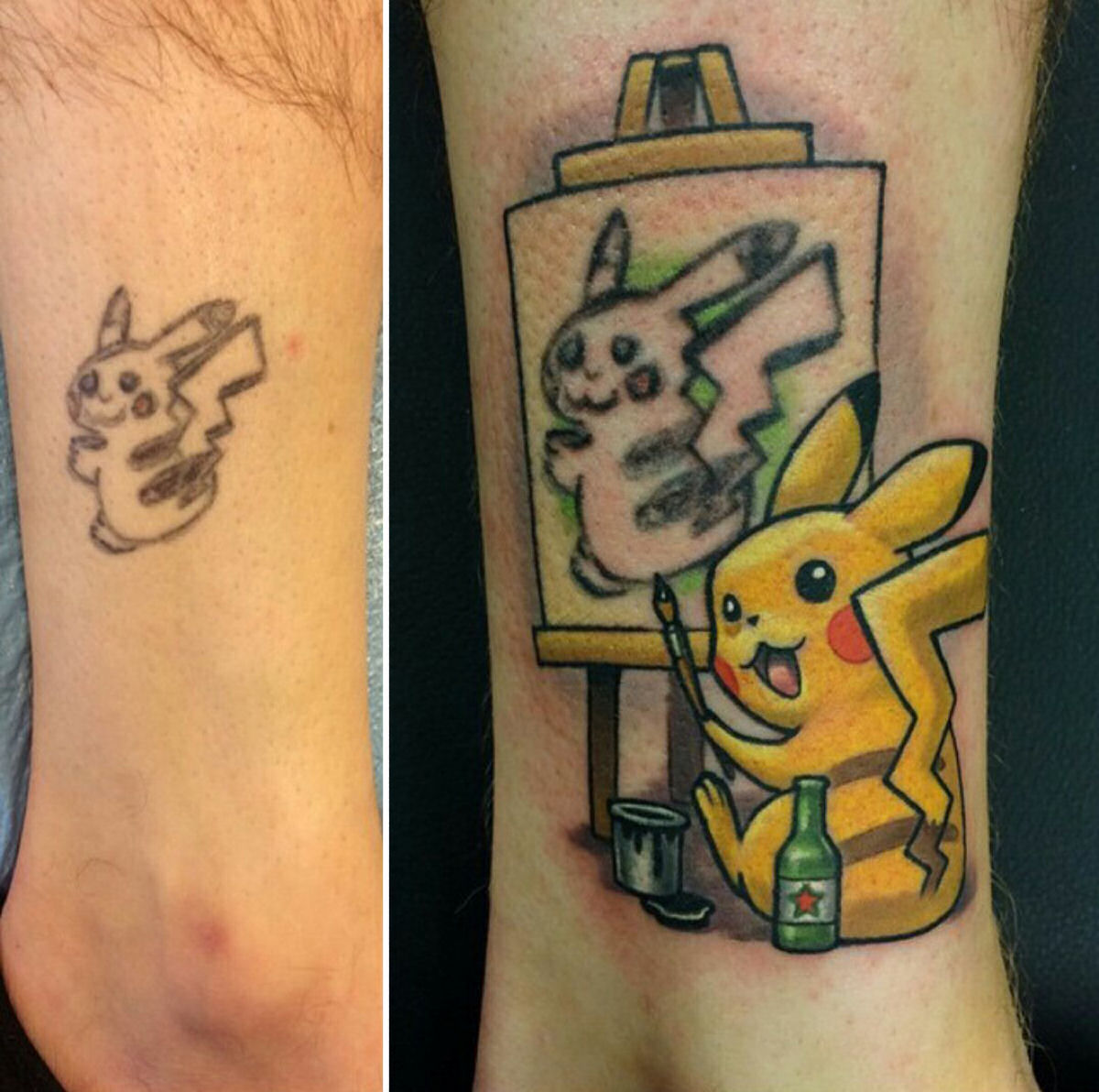 Transformando o Pikachu em Pikasso