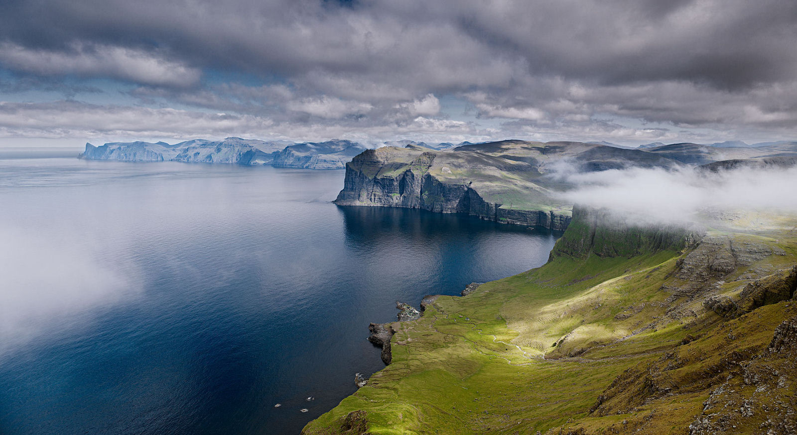 Vagar, nas Ilhas Ilhas Faroé.