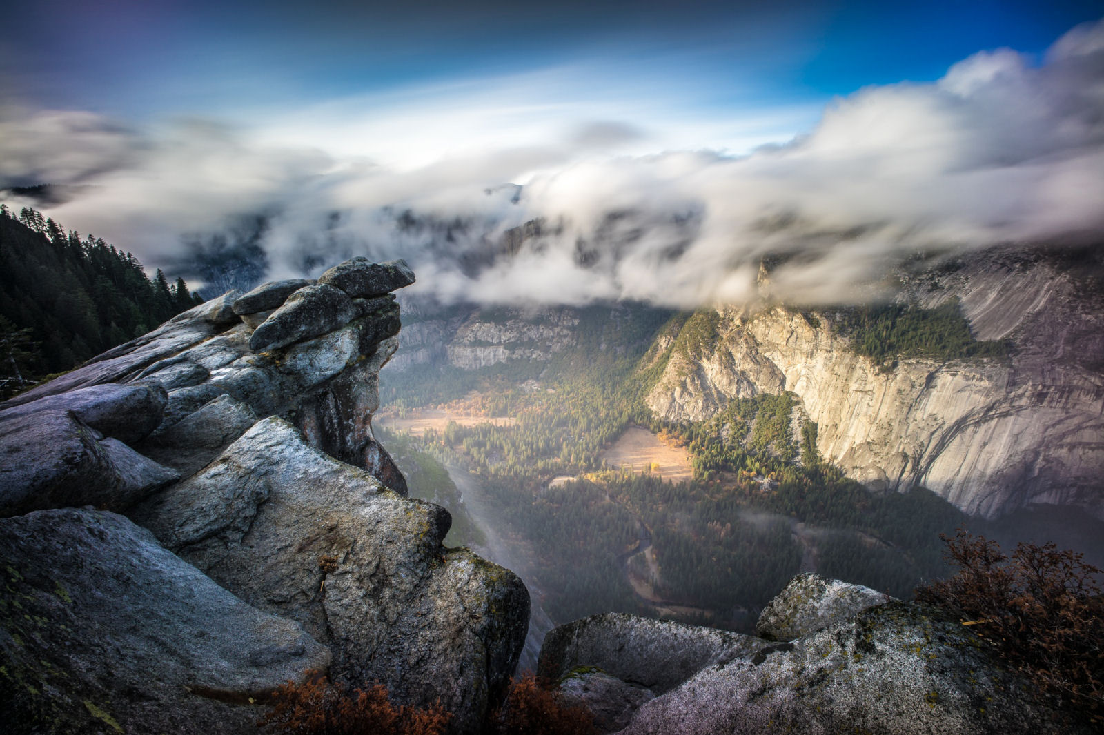 Glacier Point, Parque Nacional de Yosemite