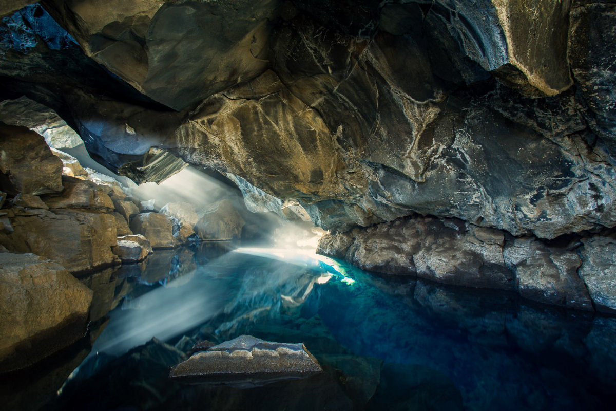 A Caverna Azul