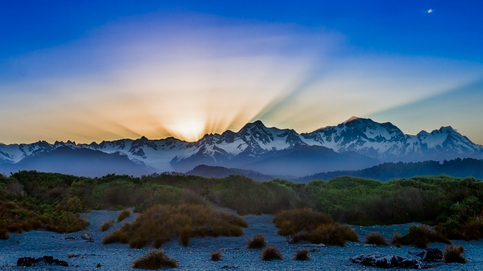 Aurora no Cook/Aoraki