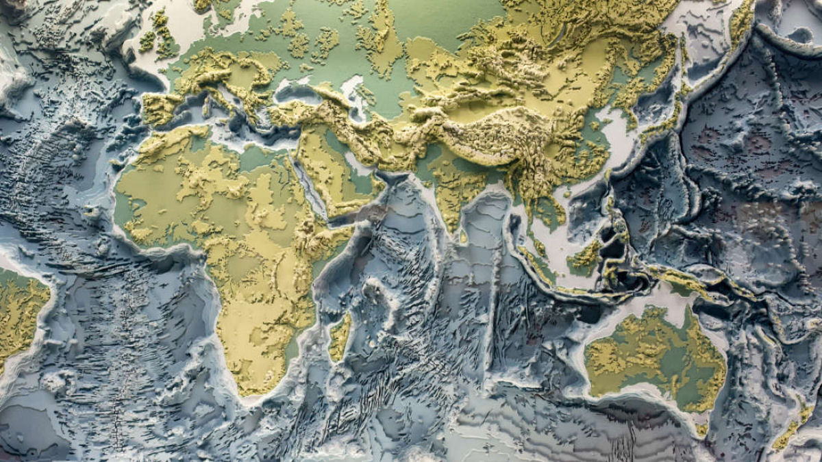 Atlas do submundo mostra as 94 placas tectônicas ocultas da Terra